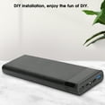 thumbnail image 1 of Power Bank Case Battery Box Shell, Portable DIY Power Bank Accessory Power Source DIY Power Bank Shell, for DIY Mobile Power black,white, 1 of 7