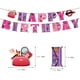 thumbnail image 4 of Decoración cosmética para fiestas, juego de pancartas de feliz cumpleaños con maquillaje cosmético, globos de pintalabios para fiestas con esmalte de uñas, suministros para fiestas de cumpleaños temát, 4 of 5