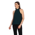 thumbnail image 1 of 1.STATE Women’s One-Shoulder Ruffle Tops, Pastel Green, X-Small, 1 of 2