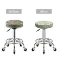 thumbnail image 4 of Goofa Green Rabbit Printed Stool Covers Round, Waterproof Round Bar Stool Covers Anti-Slip Round Bar Stool Seat Cover with Elastic Bands Durable -13 inch, 4 of 7