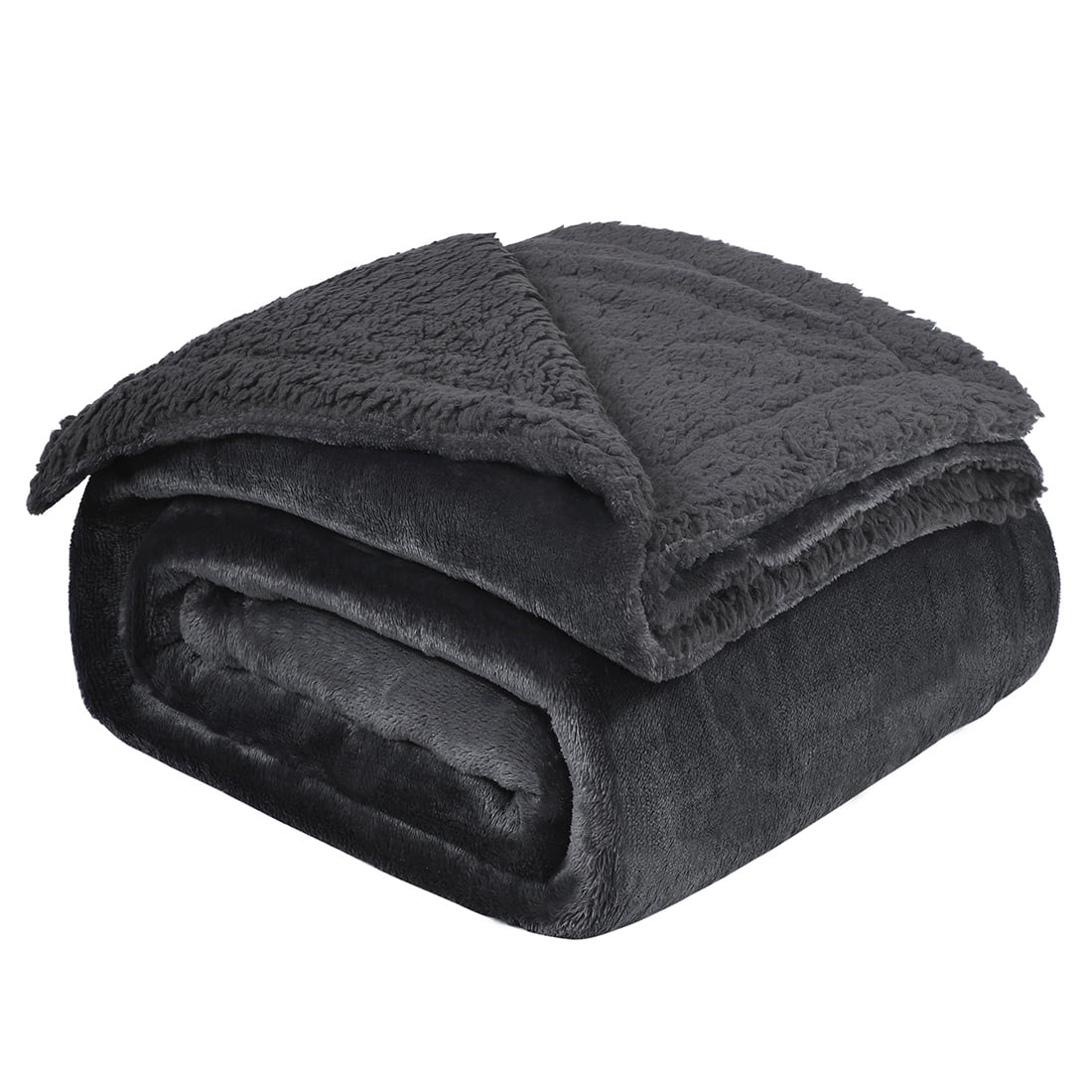 Unique Bargains Weighted Soft Flannel Fleece Blanket Throw Blanket