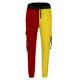 thumbnail image 4 of Pantalones largos para hombre, deportivos, multibolsillos, lavados, rectos, cargo, informales, de poliéster, 4 of 5