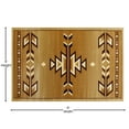thumbnail image 5 of Masada Rugs Southwest , Area Rug (6 Feet X 9 Feet), Beige, 5 of 7