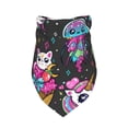 thumbnail image 3 of Easygdp Rainbow Unicorn And Cat Icecream Pet Scarf, Dog Triangle Scarf, Printing Dog Bib, Handkerchief Scarf for Small Medium Large Dogs Cats Pets, 3 of 9