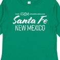 thumbnail image 4 of Inktastic From Santa Fe New Mexico in White Distressed Text Boys or Girls Long Sleeve Toddler T-Shirt, 4 of 5