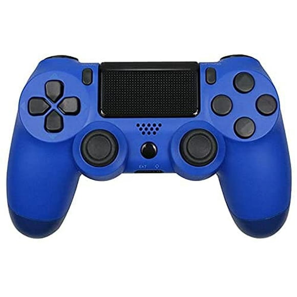 Wireless Controller Compatible with PS 4, Bluetooth Game Remote Joystick Gamepad for P4 Slim/Pro Console, Blue