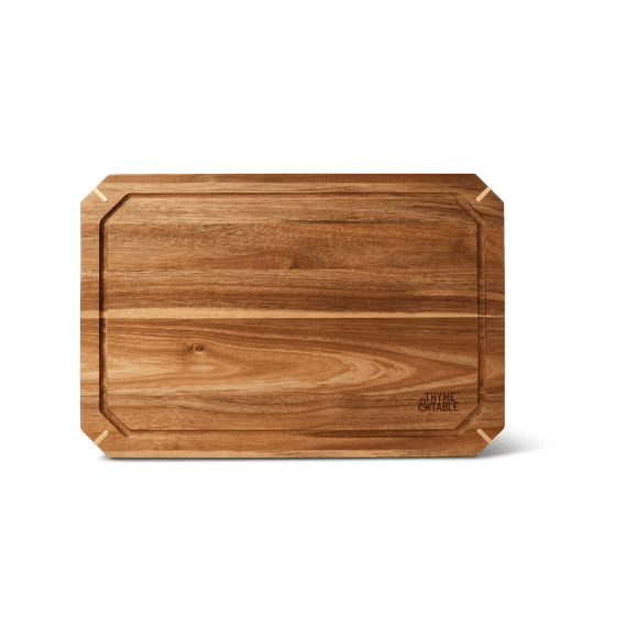Thyme & Table 2-Piece Acacia Cutting Board Set