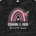 thumbnail image 4 of Inktastic Grammy and Papa Love Me Rainbow Girls Toddler T-Shirt, 4 of 5