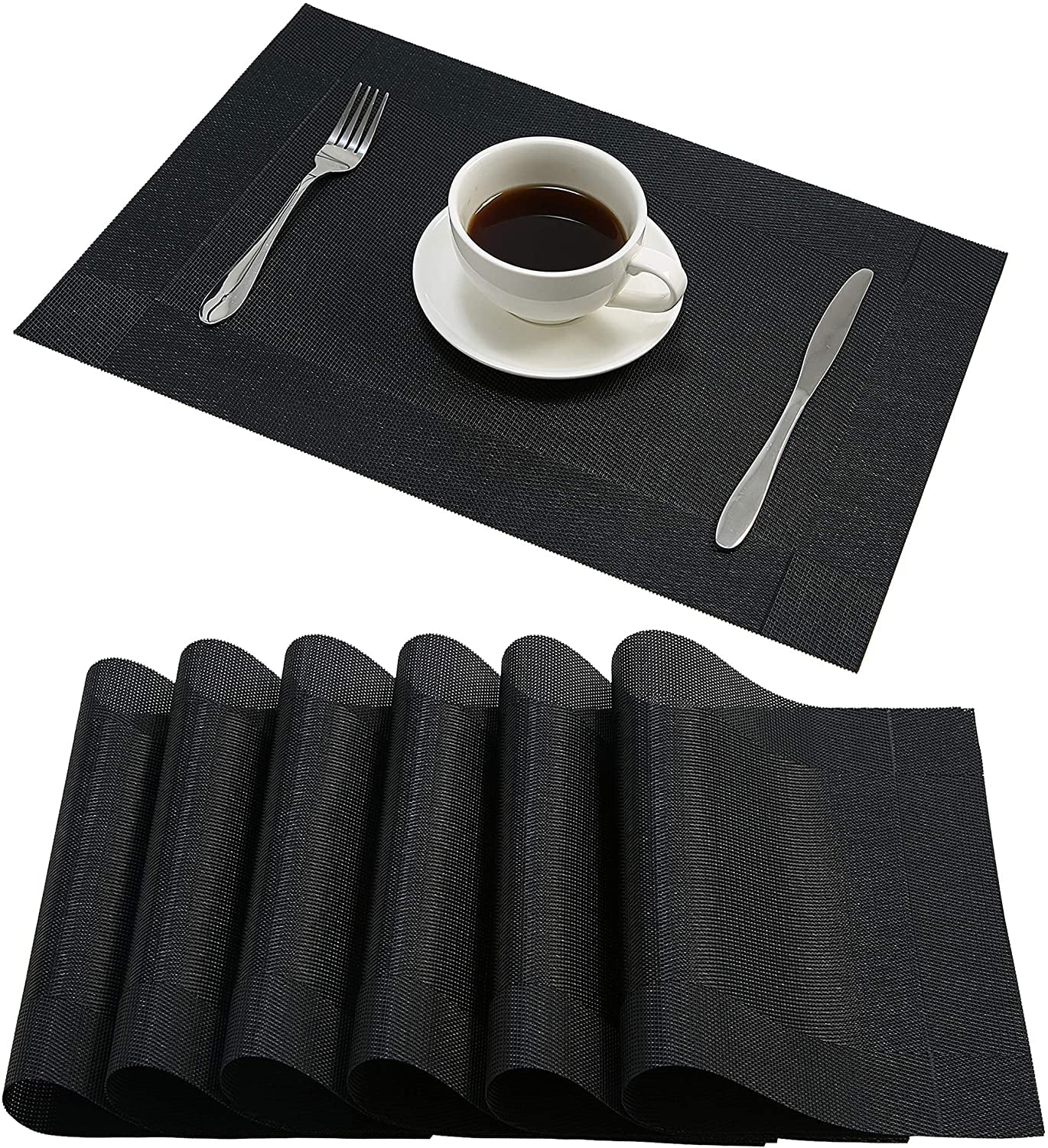 Table Mats Tableware Mats Pads New Tie-dyed Cotton Cloth Placemat Double Mats 