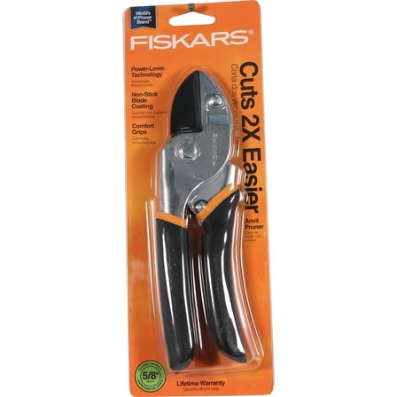 Fiskars Anvil Pruner Power Lever - Adjustable - Multicolor