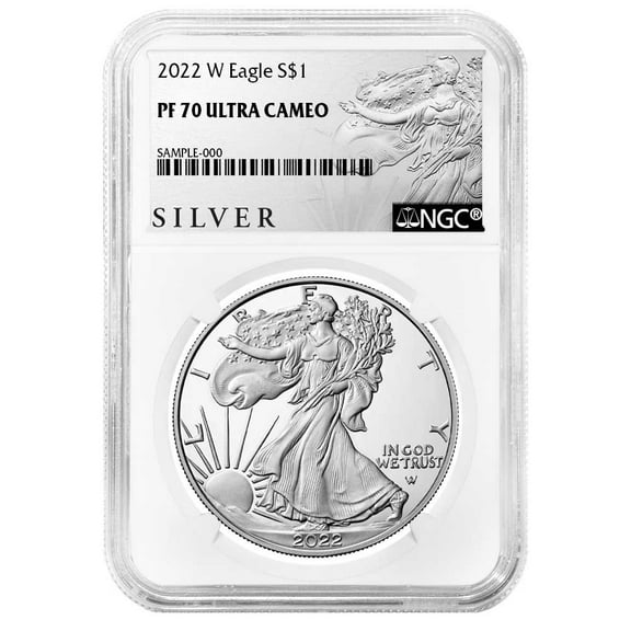 2022-W Proof $1 American Silver Eagle NGC PF70UC ALS Label