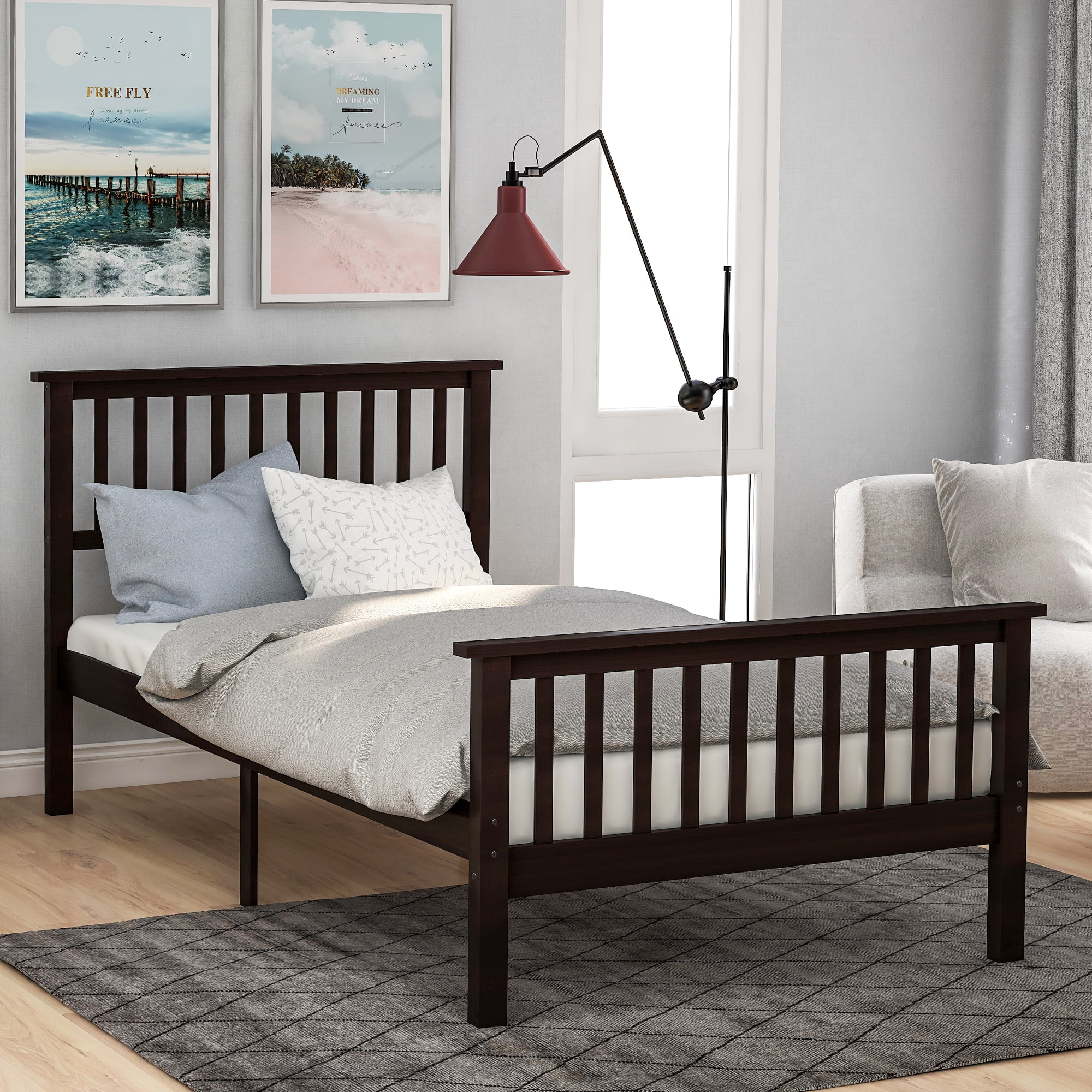 Kids double bed frame