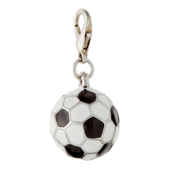Bead Landing 3D Soccer Charm, 12 Pack