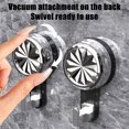 thumbnail image 5 of HongHeng 1Pc Suction Cup Hooks for Shower, Hole-Free Coat and Hat Plastic Wall-Mounted Non-Marking Strong Sticky Hook for Kitchen,Bathroom,Glass Door ,Mirror,Easy to Install and Reuse, 5 of 6