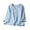 Q01 Blue, variant on Tunic Tops Button Down Blouses Embroidered Tops Cotton Linen Shirts Ethnic Style 3/4 Sleeve Blouses V Neck Casual Tops Custom Embroidered Blouse Simple Tops Fitted Tops
