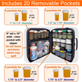 thumbnail image 2 of StarPlus2 Extra-Large Modular Pill Bottle Organizer, Medicine Bag - Gray (with TSA approved lock), 2 of 8