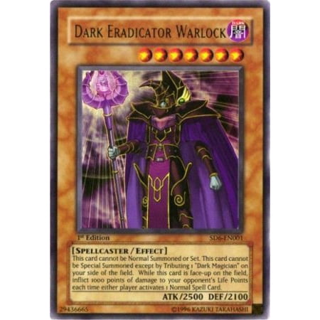 YuGiOh Structure Deck: Spellcaster's Judgment Dark Eradicator Warlock