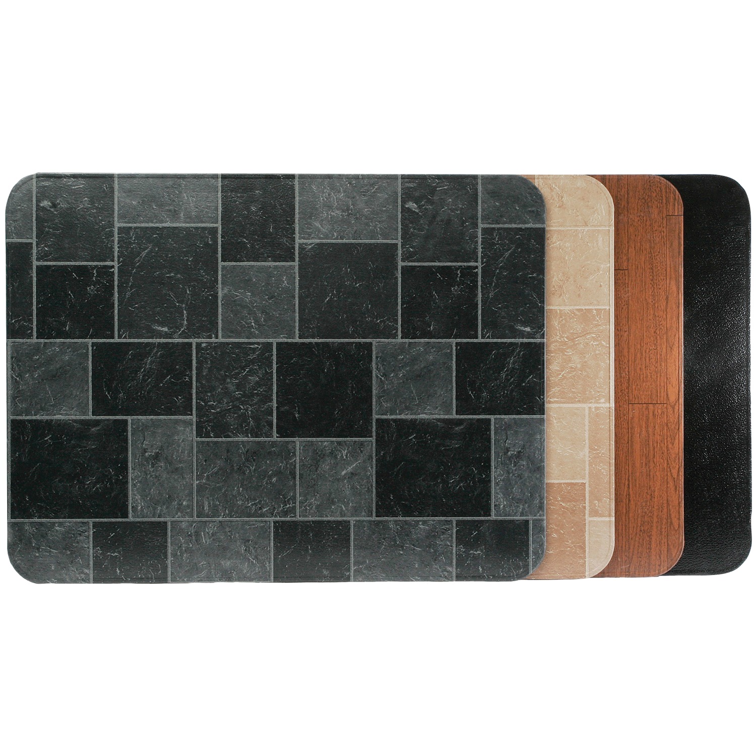 HY-C T2UL3636GT-1C Type 2 UL1618 Gray Slate Stove Board (36" x 36")