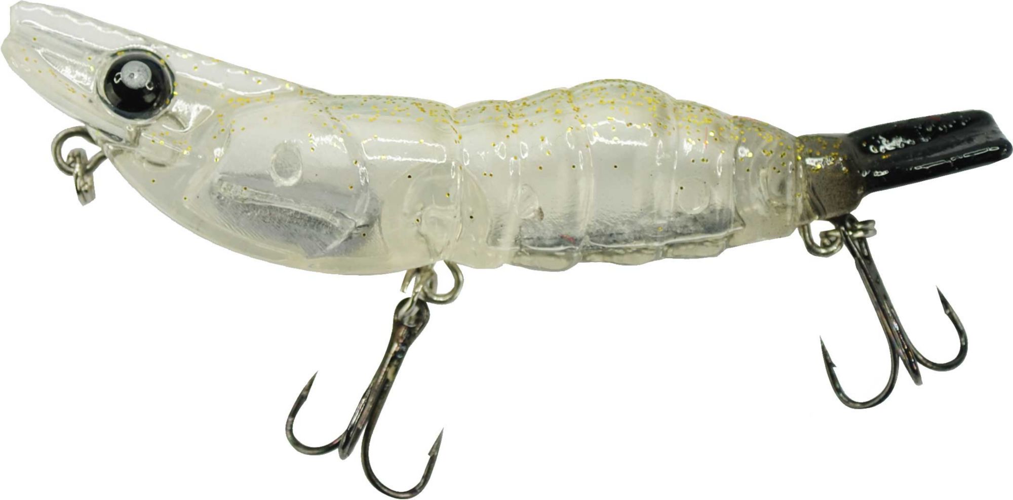 Jawbone Hard Shrimp Saltwater Lure Clear