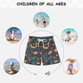 thumbnail image 6 of FORMRS Boys Swim Trunks Quick Dry Mesh Lining Beach Boardshorts, Sizes XS-XL, Whimsical Foxes Pattern, 6 of 7