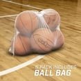 thumbnail image 3 of GoSports Indoor / Outdoor Rubber Basketballs - Six Pack of Size 6 Balls with Pump & Carrying Bag, 3 of 6
