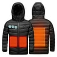 thumbnail image 4 of BLVB Unisex Kids Hooded Heated Puffer Jackets Windproof Down Coat Boys Girls Warm Cozy Outerwear Winter Clothes, 4 of 7