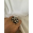 thumbnail image 4 of Carillon Crystal Ring, Gemstone Cluster 4.95 ct 925 Sterling Silver Ring for Women, Ring Size : 7, 4 of 5