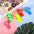 thumbnail image 3 of 50 Pcs Football Plastic Whistles, Training Sports Whistlerandom Color, 3 of 4