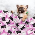 thumbnail image 3 of Disketp Pink Girl Halloween Dog Blanket/Bed Cover for Dogs and Cats,Puppy Essentials-Small, 3 of 8