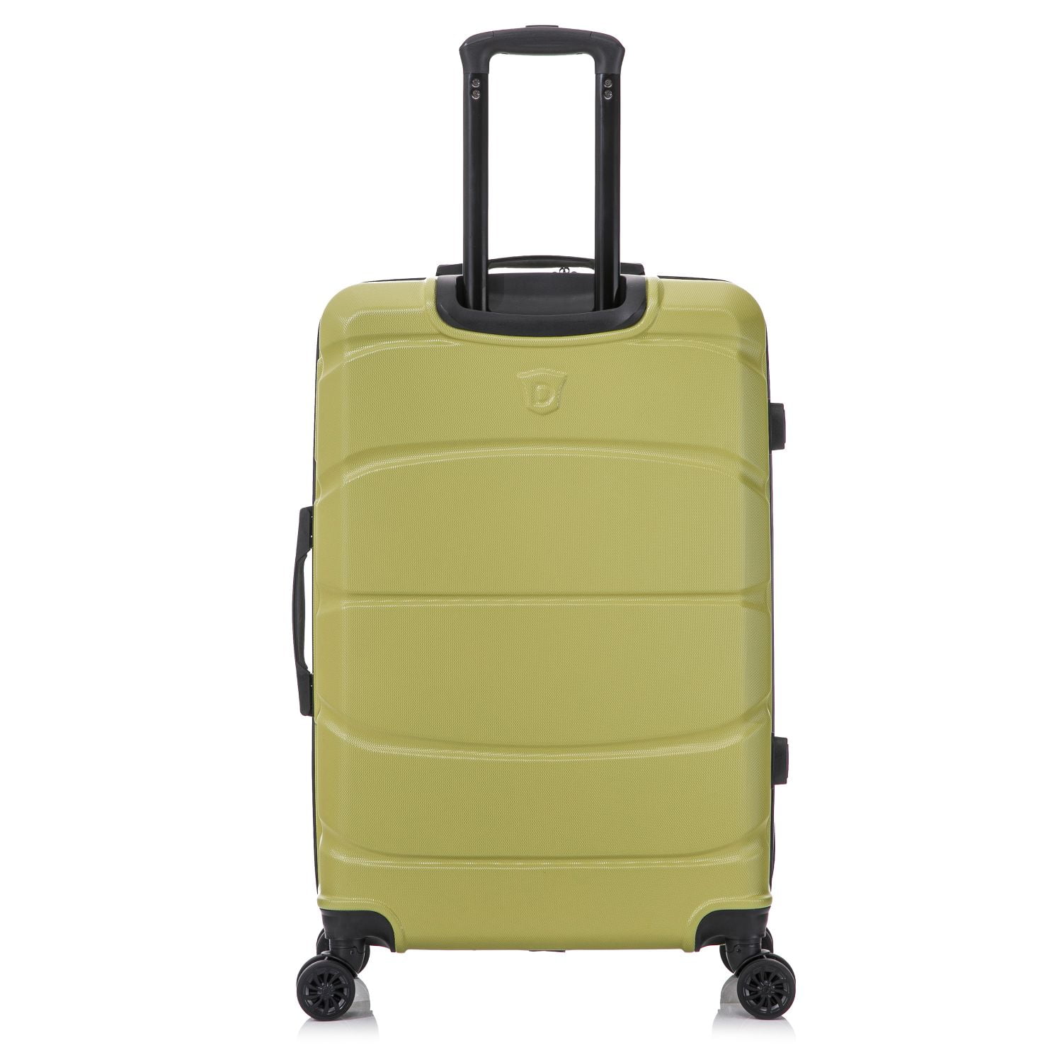 DUKAP SENSE 28" Hardside Lightweight Checked Luggage with Spinner Wheels, Handle and Trolley, Green