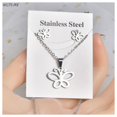 thumbnail image 1 of Conjunto De Joyas De Estilo Fresco De Plata Para Mujer , Elegante Y , Colgante De Joyería , Regalo Del Día De San Valentín De Navidad, 1 of 4