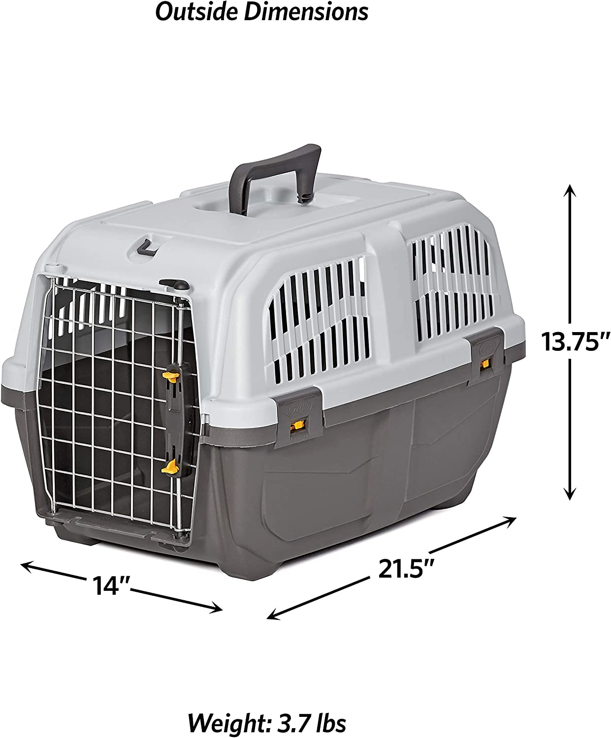 MidWest Homes For Pets, Plastic Carrier, 22 Inch, Small Dog 1-12