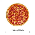 thumbnail image 3 of Wiueurtly Stay Warm & With A Slice Of – Our Exclusive Pizza Blanket!, 3 of 6