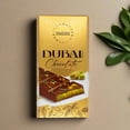 thumbnail image 2 of Premium Dubai Milk Chocolate, Golden Kadayif Crisps, Velvety Tahini & Hand-Harvested Pistachios 7oz (200gr), 2 of 9