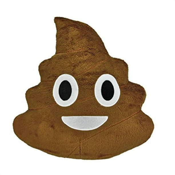 Emoji Largepillow Poop Childrens Plush Toy Pillows - Walmart.com - Walmart.com