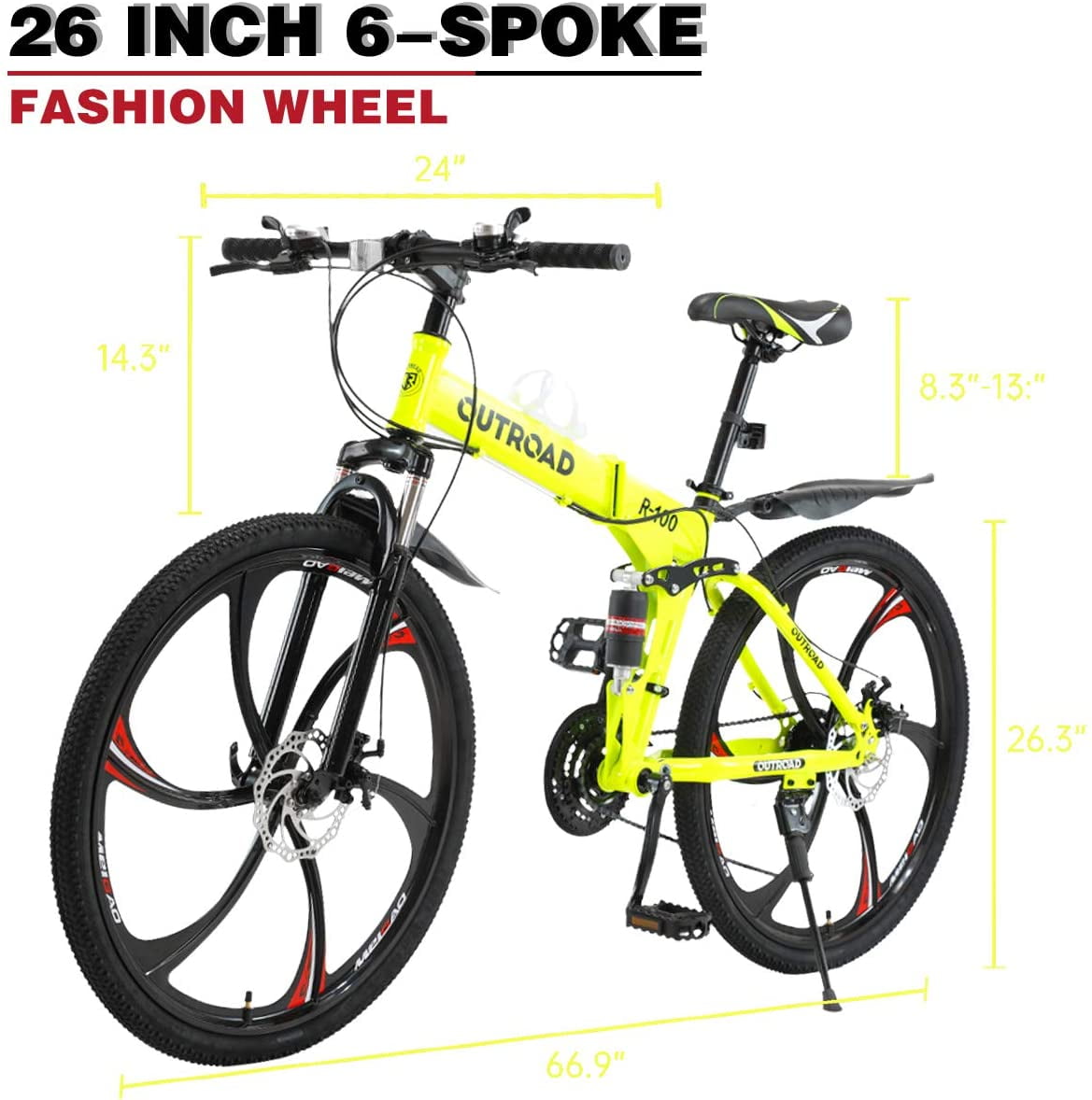 folding mountain bike