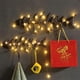 thumbnail image 3 of SZTXJ Decorative Wall Mounted Fish Bone Towel Rack - Sleek Cast Iron Hanger with 4 "Fishbone" Hooks for Towels, Robes and More - Includes Screws and A, 3 of 5