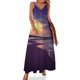 thumbnail image 1 of Caminando sobre el sueño Vestido sin mangas Vestido de fiesta Vestido suelto para mujer, 1 of 7