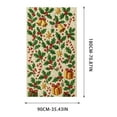 thumbnail image 3 of Aodebiao Rideau de Porte de Noël Décorations Imperméable Polyester Scène des Fêtes Toile de Fond Réutilisable Décoration Suspendue pour Porte pour Maison Vitrine Fête Festive Saisonnière Décoration Intérieure Extérieure, 3 of 5