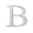 B, variant on 3D Acrylic Mirror Letter Wall Stickers, 26 Alphabet Decals with Heart, , and Butterfly Symbols, DIY Removable Wall Art for Living Room, Bedroom, Nursery, and Office Decor