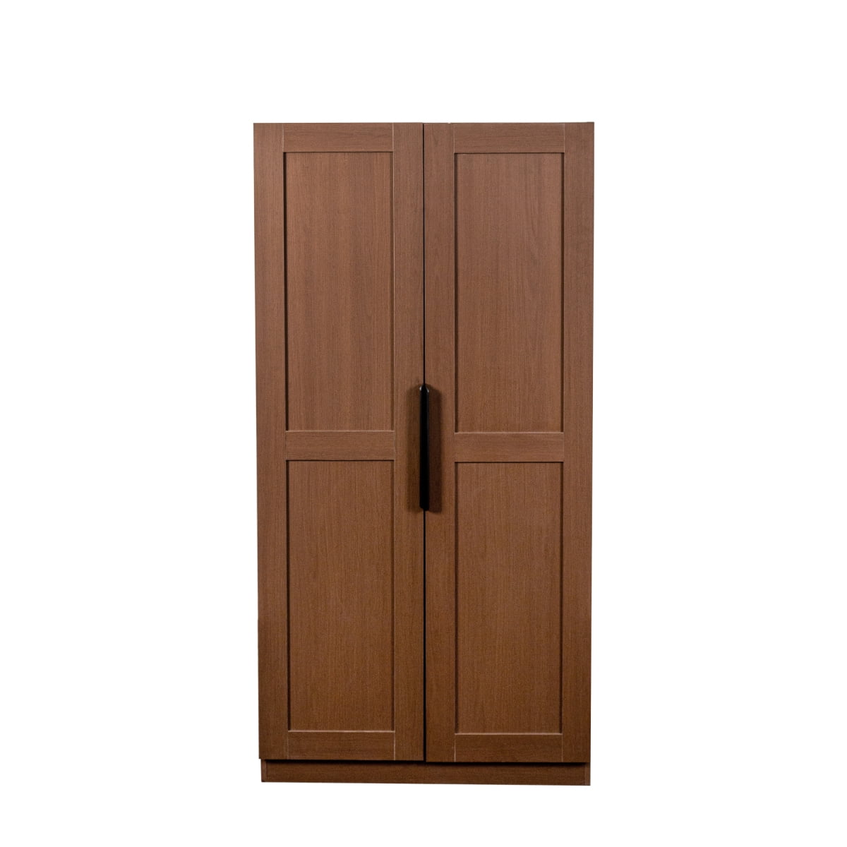 GZXS 63"H Kitchen Pantry Cabinet with Door Racks, Multi-Level Interior Shelves, and Back Cable Management Holes, Wooden Freestanding Buffet Cupboard for Home Kitchen, Dining, or Living Room (Brown)