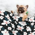 thumbnail image 3 of Naloa Lilies Flowers Dog Blanket, 3 Sizes Cat Blanket for Indoor Cats Large Medium Small Dog Gifts-Small, 3 of 8