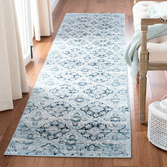 SAFAVIEH Lagoon Collection LGN230N Navy / Ivory Rug