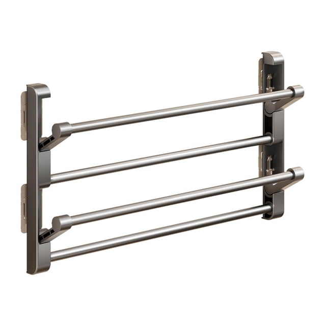 Zapatero plegable de pared para colgar zapatillas, organizador de zapatos, toallero 50 cm x 295 cm x 85 cm