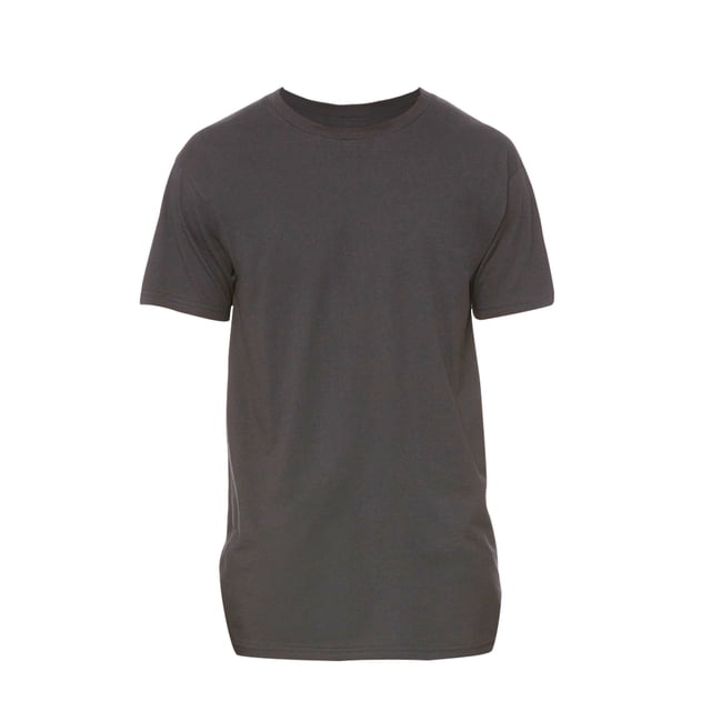 Bella + Canvas - Camiseta con cuerpo largo Modelo Urban hombre caballero (Gris Oscuro Jaspeado)