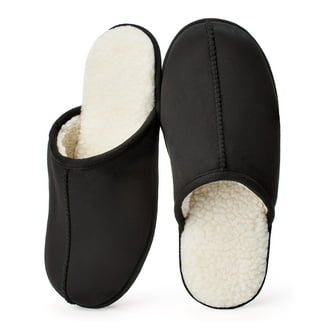 Alpine Swiss Mens Memory Foam Clog Slippers Indoor Comfort Slip On