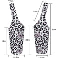 thumbnail image 3 of Fashion Printed Yoga Mat Bag with Large Side Pocket & Zipper Pocket Long Tote Yoga Bag Fit Most Size Mats - Holds More Yoga Accessories, 3 of 6