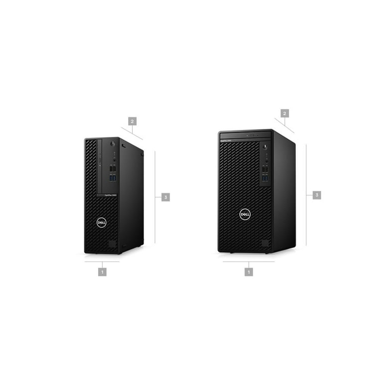 Dell Optiplex 3000 3080 SFF Small Form Factor Desktop (2020) | Core i5 -  256GB SSD - 8GB RAM | 6 Cores @ 4.3 GHz - 10th Gen CPU