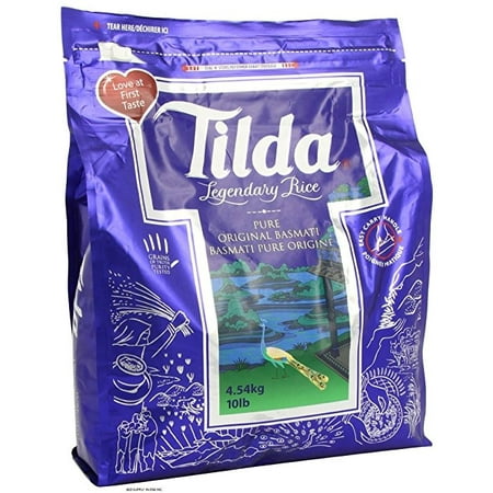 Tilda Basmati Rice, 10-Pound Bag (Best Rice For Indian Food)