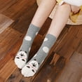 thumbnail image 6 of LOFIR Women's Cotton Animal Polka Dot Crew Socks, Multicolor (5), 6 of 8